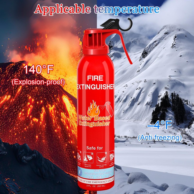 Fire Extinguisher for Home, 4 Pack Vehicle Fire Extinguishers for