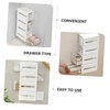 CAXUSD 2pcs Wall-Mounted Drawer Organizers for Pads and Items Easy