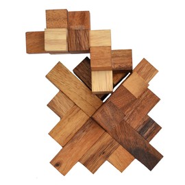 Crystal Snake Cube, Japanese Crystal Cube as Snake Puzzle, Puzzle Wood Snake Cube Puzzle, Wooden Puzzle, Puzzle Game, Puzzle Box, Ladder Puzzle, Twist Crystal, Twister Cube, 3D Puzzle