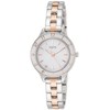 Seiko AHJK461 Women's Wristwatch, Angeline Epora Quarts, Silver + Pink