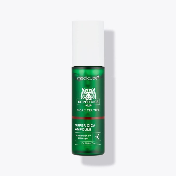 Medicube Super Cica Ampoule || Restore damaged skin with 61.5% Centella asiatica extract | Instant soothing and healing | Korean skincare (1.35fl.oz.)
