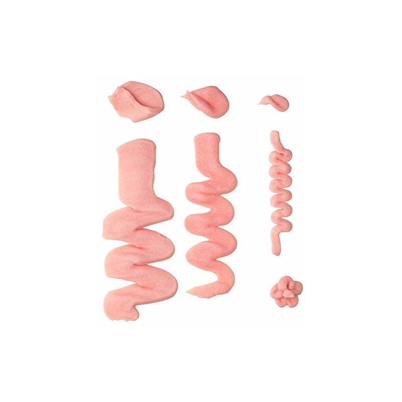 KitchenCraft Sweetly Does It Medium Piping Nozzle, Petal Tip, Stainless