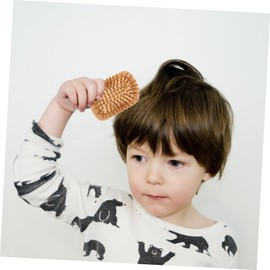 minkissy Wooden Comb Brush Scalp Massage Brush Hair for Men Women Teen Girls Compact Travel Hair