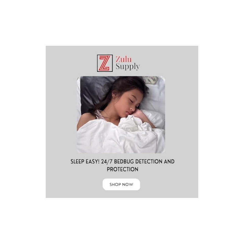 Bed Bug Interceptor Traps – Clear 4-Pack Passive Monitor &