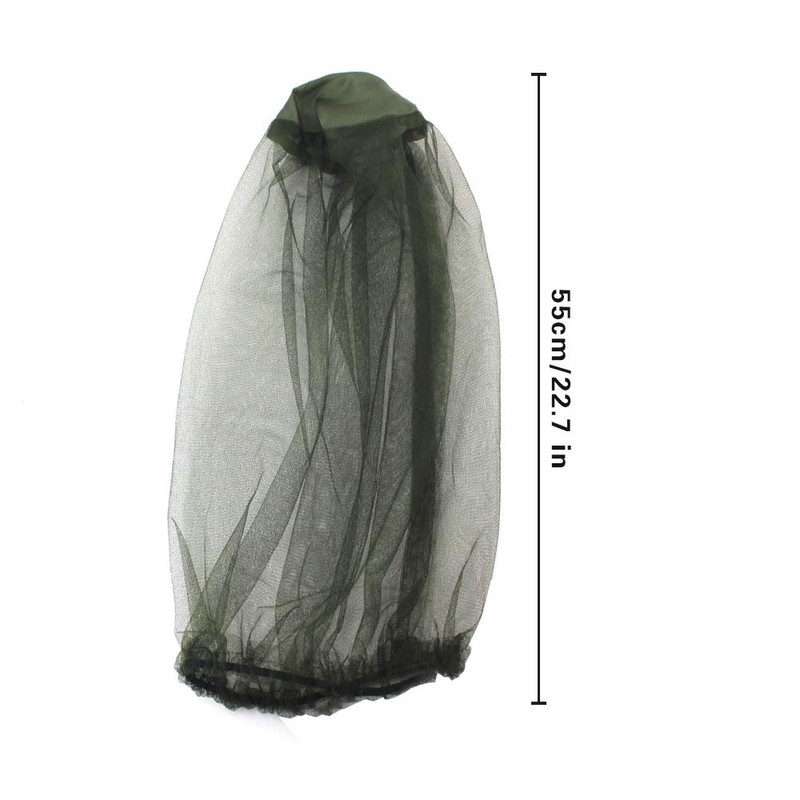 4 Pack Premium Mosquito Head Net Mesh Hat Face Netting