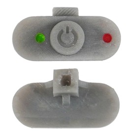 JoesGEcom Replacement Power Plastic Button Switch for Bose QuietComfort QC 35 QC35 I II Red Green (Gray) - Parts, Small