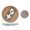 Domino Patrol Patch - 2" Diameter Round Embroidered Patch (Hook
