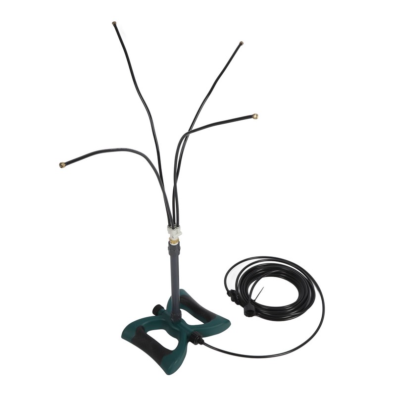 Standing Misting Cooling System Fine Spray Dust Removing Portable Stand