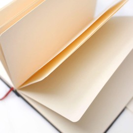 Artway Indigo Doodle – Teal Leather Sketchbook/Notebook – 175mm x 125mm - 164 Sides/82 Pages of 150gsm Cartridge Paper