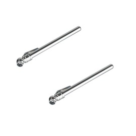 Naisfei 2 Pack Tire Pressure Gauge,20-120 PSI Dual Head Tire Gauge, Heavy Duty Air Pressure Gauge with Stainless Steel Body, for Cars, Trucks, RVs, Motorcycles, and Bicycles