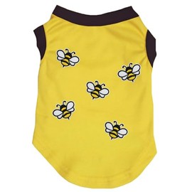 Petitebella Group of Little Bees - Camisa para perro (amarillo/negro, grande)