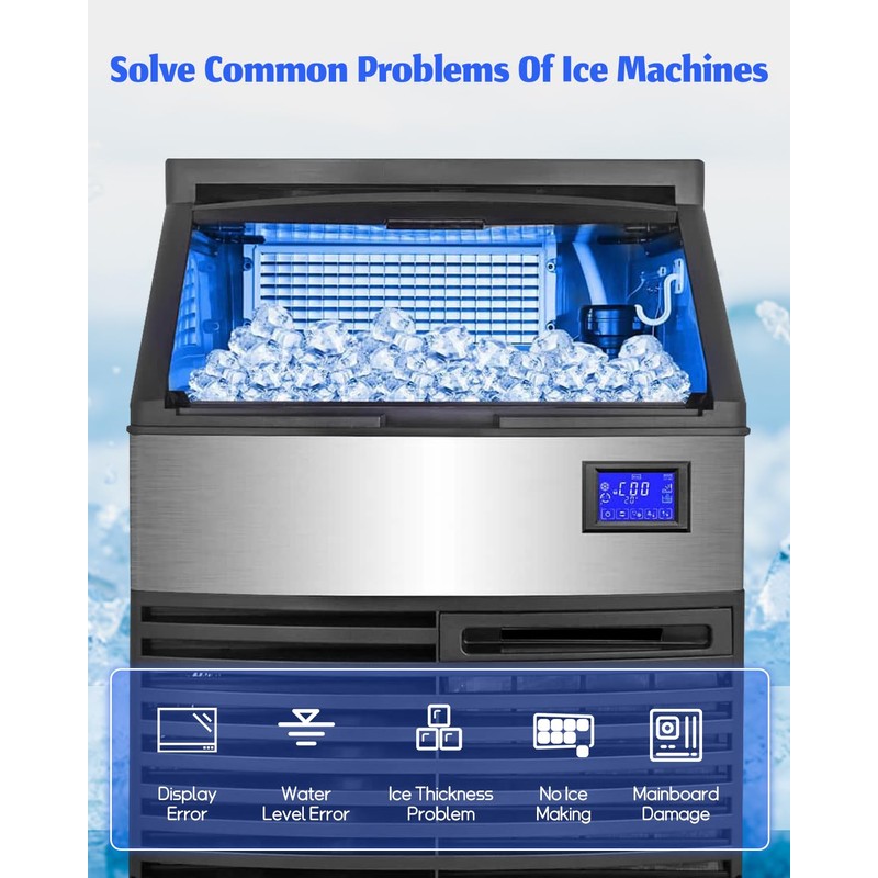 Business Cube ice Maker Controller kit Fit for Vevor/Cotlin/Coolski Split