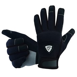 Swift Wear Mechanic Utility Work Gloves Mens & Women Safety Working Touch Screen Comfortable Breathable Gardening (Black, Small)