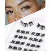Eyelashes, Cat Eye Extensions, Cluster Lashes, Individual Eyelashes, Natural C-Curl