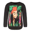 KMISSO 30229 Girls' Crew Neck Jumper, black