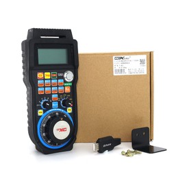 RATTMMOTOR 4 Axis Wireless Hand Wheel Remote Control for CNC Lathes Mach3 Engraving Machine (WHB04B)