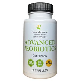 Casa de Sante Suplemento probiótico avanzado para mujeres en la menopausia y la perimenopausia favorece el equilibrio hormonal, los sofocos, los...   
