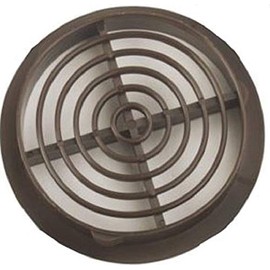 Soffit Louvre Air Vent 100mm Brown (Pack of 48)