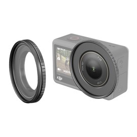 49mm Lens Filter Adapter Mount for DJI Osmo Action 4, Snap On Metal Filter Holder Bracket, for DJI Osmo Action 4 Filter Accessories (Only Adapter Ring)