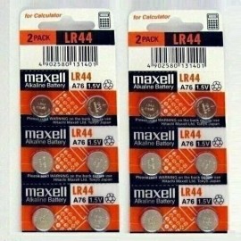 Maxell 12 NEW LR44 MAXELL A76 L1154 AG13 357 SR44 303 BATTERY