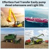 MENAITEK Diesel Transfer Pump Kit,12 GPM DC 12V Portable Self-Priming
