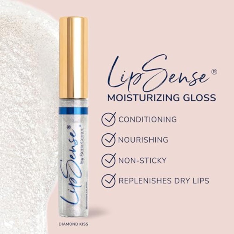 SeneGence LipSense Moisturizing Gloss – Hydrating, Long-Lasting Gloss with Shea