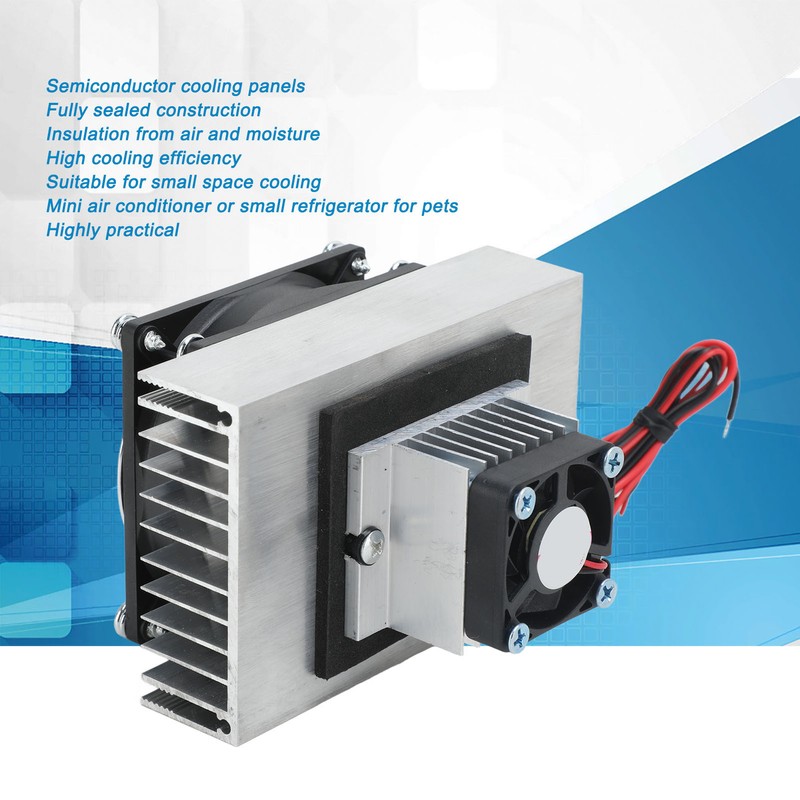Semiconductor Cooler High Cooling Efficiency Fully Sealed Construction Thermoelectric Cooler