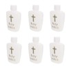 FOMIYES 6Pcs Empty Holy Water Bottles Set Holy Water Bottles