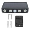 Solar Fence Lights 3 Lighting Modes Motion Sensor Security Lights