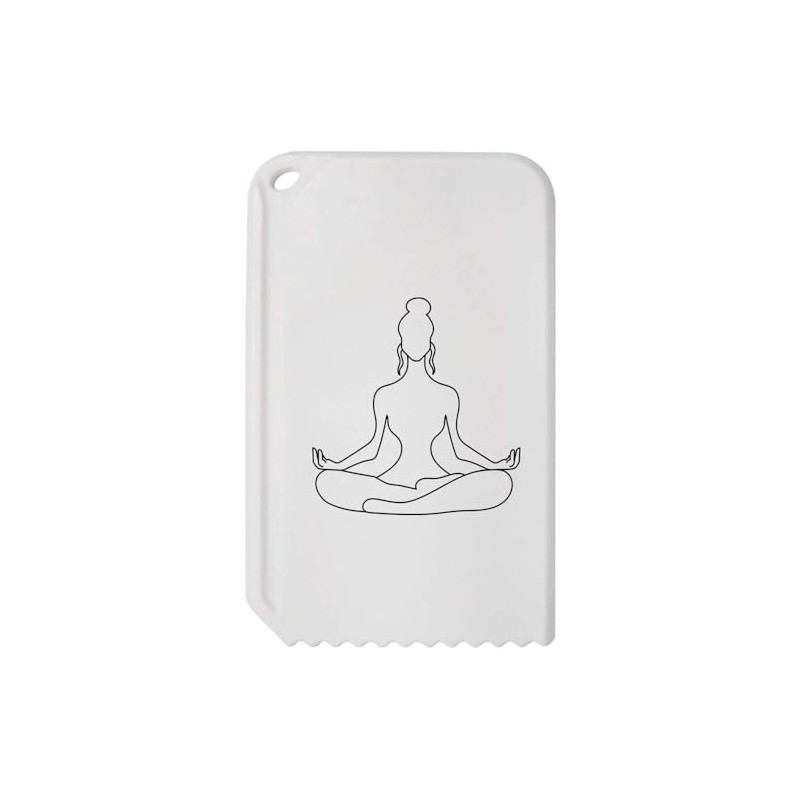 Azeeda 'Lotus Pose' Plastic Ice Scraper (IC00046310)