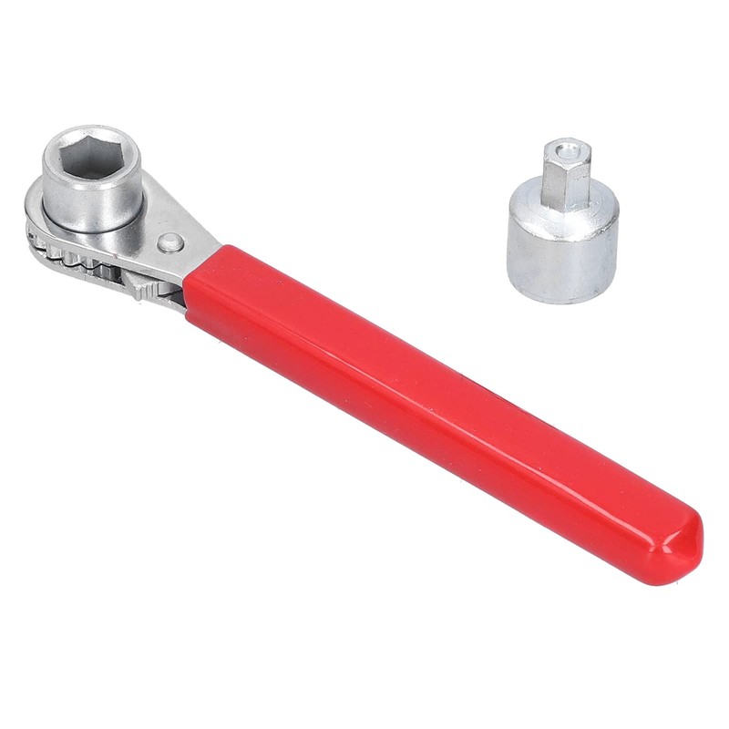 Shkalacar Ratchet Spanner, Battery Terminal Ratchet Wrench with 5/16in 10mm