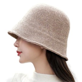 Nestkanina HAT010 Women's Bucket Hat, Small Face, Hat, UV Protection, Outdoors, All Seasons, Solid, Basic, Stylish, Outing, Stylish, Outings, beige
