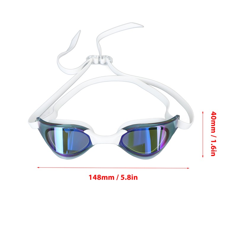 Adult Swimming Goggles No Leaking UV Protection Swim Racing Glasses