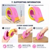 Handheld Packing Tape Dispenser for 2-Inch Tape – Adjustable 45–60mm