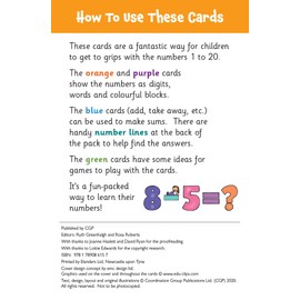 Numbers Flashcards for Ages 4-5 (Reception) (CGP Reception Activity Books and Cards)