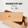 Extra Large Cable Management Box, Wood Cord Hider Box &