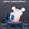 Wireless Earbuds, Bluetooth Headphones Stereo with ENC Noise Canceling Mic,