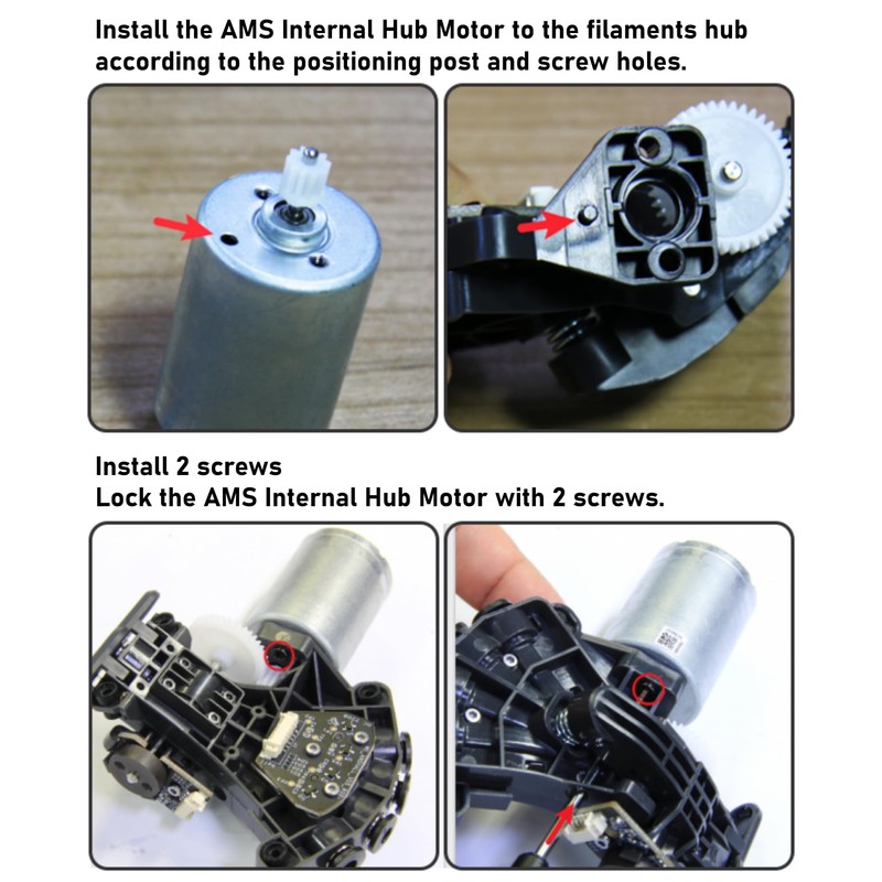 AMS Internal Hub Motor – Genuine Replacement Part for AMS