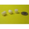 Unbranded Nylon 66 Spacer, Natural, NO.8 Screw, 1/2" OD x