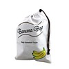 Banana Storage Drawstring Bag With Side Zipper Keeps Them Fresher