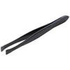 3 Nail Tweezers Wide Black 8 cm Set of 12
