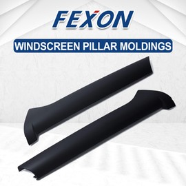Windscreen Pillar Trim Outer Left + Right Side Compatible with Land Rover Discovery 2 1999-2004 DCB500060PMA DCB500070PMA