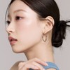 [Exclusive] Gold&Deer 14K Goldfield Slim Point One-Touch Ring Earrings Yellow