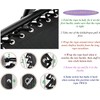 Azatemgo Replacement Cover with Rubber Cord Set for Zero Gravity