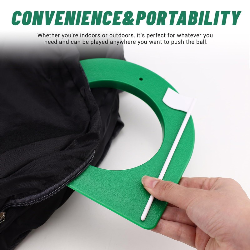 Thatyro 3 Pack Golf Putting Cup Set, Green Golf Hole