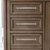 khtumeware 10 Pack 3-3/4 Inch(96mm) Brushed Satin Nickel Cabinet Pulls