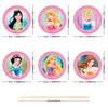 18x Princess Cupcake Toppers – Strong Picks Happy Birthday Décor,