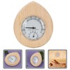BESPORTBLE Indoor Temperature Gauge Room Temperature Meter Wall Thermometer Thermohygrometer