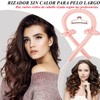 Rizador Pelo Sin Calor, Rulos Flexibles para Rizar Pelo Ondas,
