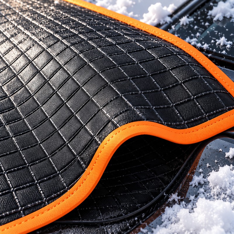 Car Windshield Snow Cover for Winter Protection – Magnetic Frost